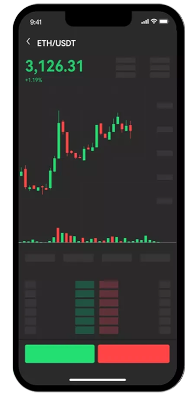 BTC价格页面展示