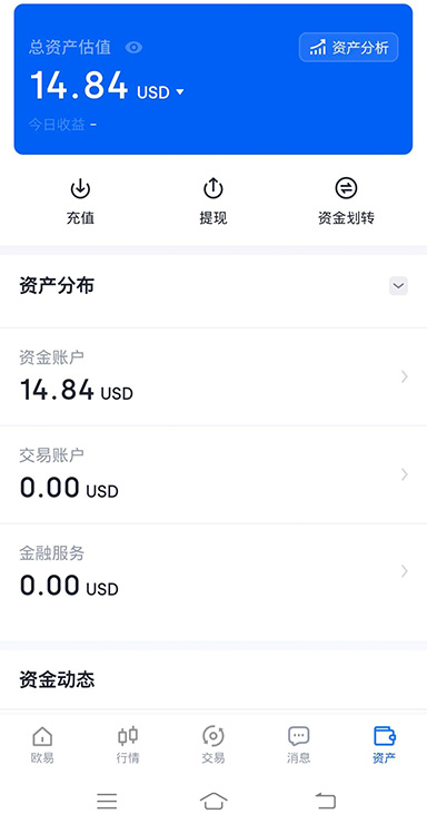BTC价格页面展示